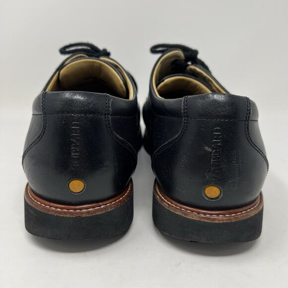 Samuel Hubbard Rainy Day Founder Oxford Black Leather‎ Dress Shoes Men’s Size 10 - Picture 8 of 10